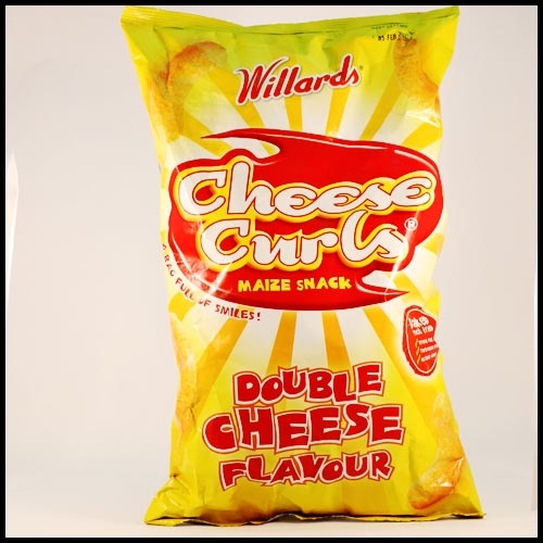 WILLARD'S CHEESE CURLS 12X150G